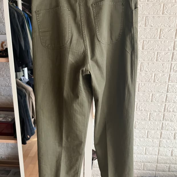 ymclky 해링본 팬츠 USMC P-41 HBT Pants - Oliv