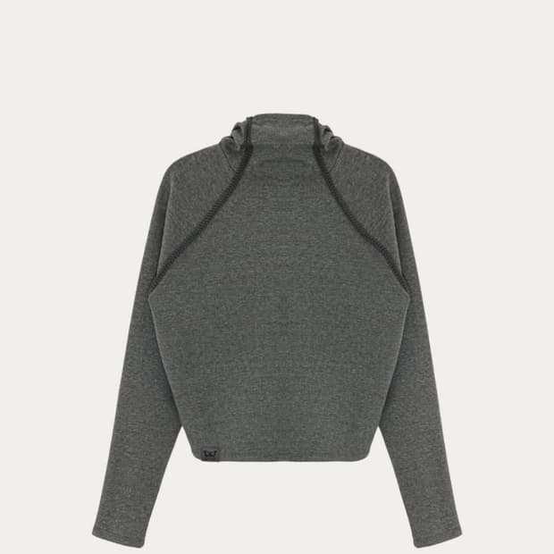 나비버스 그레이 베이스볼 후디s