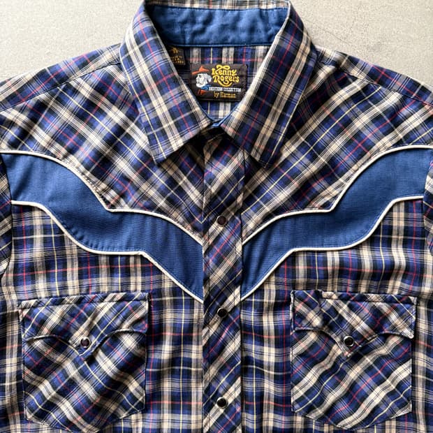90s Vintage Kenny Rogers Western Shirt