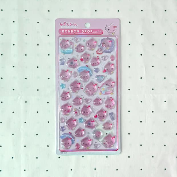 시즈쿠짱 봉봉드롭 스티커