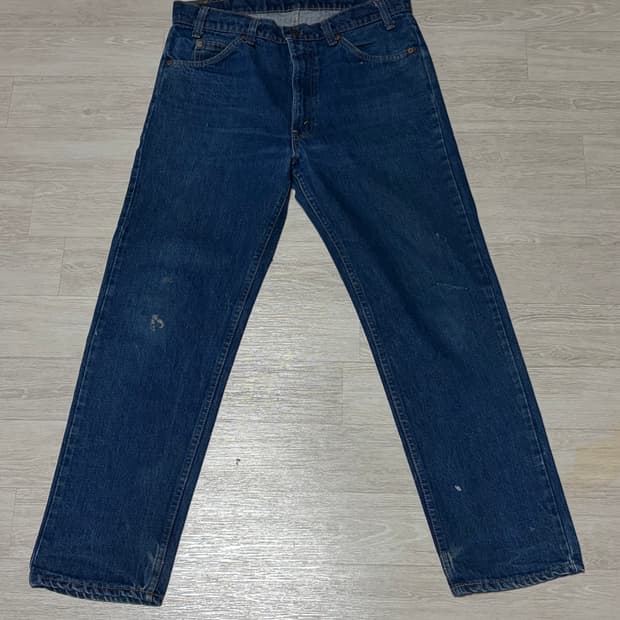 80's 빈티지 리바이스 오렌지탭 505 (32)