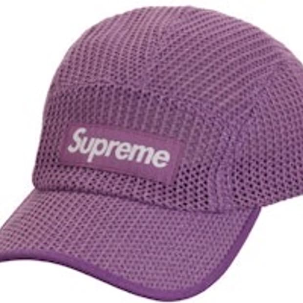 [F] 슈프림 캠프캡 퍼플