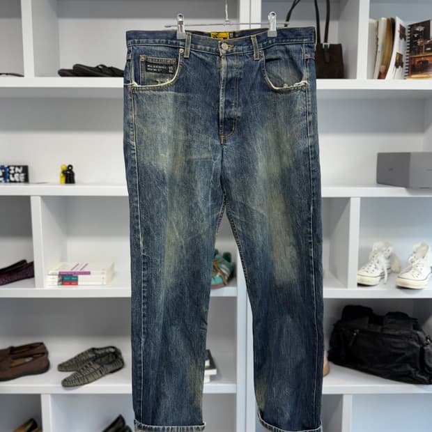 real skateboard 데님 팬츠