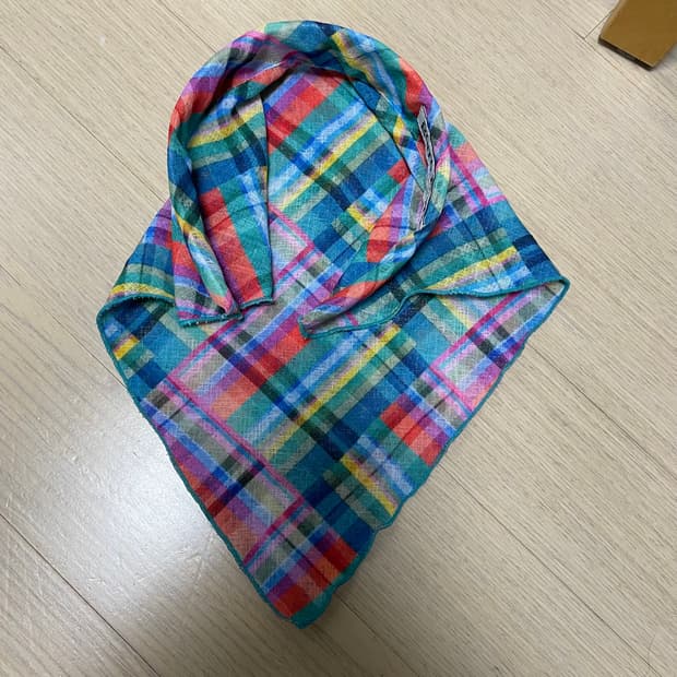 고로고라 스카프 머리띠
