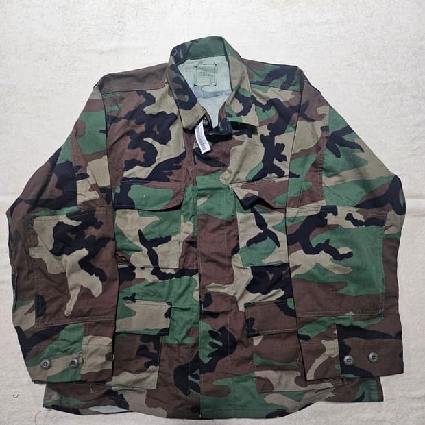 90s 미군오리지날 우드랜드 bdu 신품 L