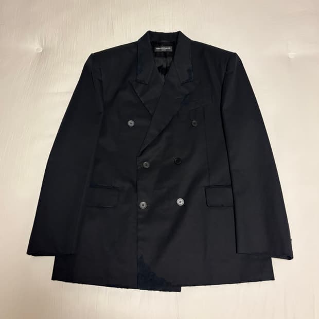 발렌시아가 원아웃 더블 브레스티드 블레이저