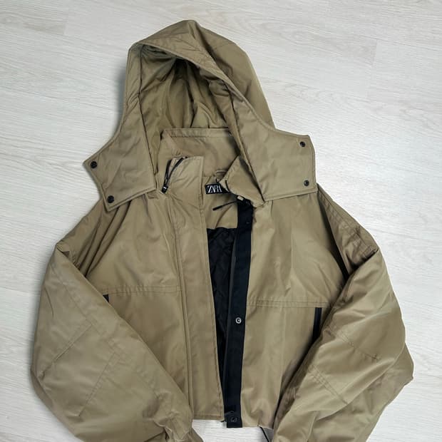 zara 카키색 점퍼