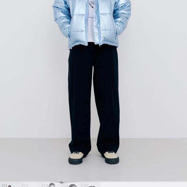 할로미늄 리버시블 패딩