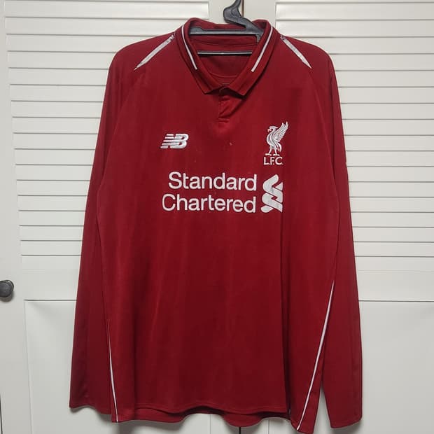 18-19 리버풀 홈 긴팔 뉴발란스 유니폼