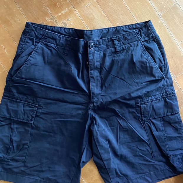 (미착용) 유니클로 네이비 카고 반바지 L 84-90cm (32~34)