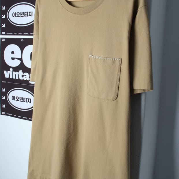 (XL-2XL) 유니클로 반팔 티셔츠 JW앤더슨 협업 포켓-H35140