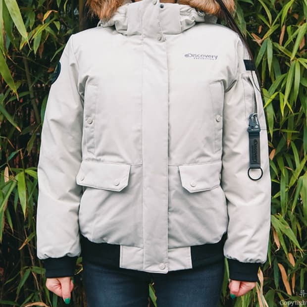 디스커버리 숏마운틴쿡 여성 패딩 아우터