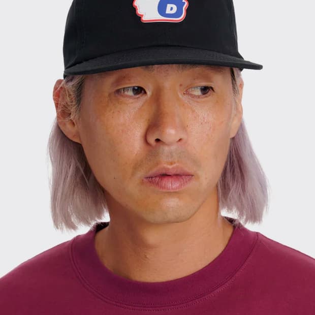 브레인데드 트러커 스냅백 모자 블랙 음양