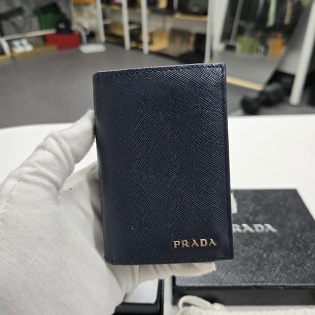 [A급컨디션]프라다 로고 오거나이저