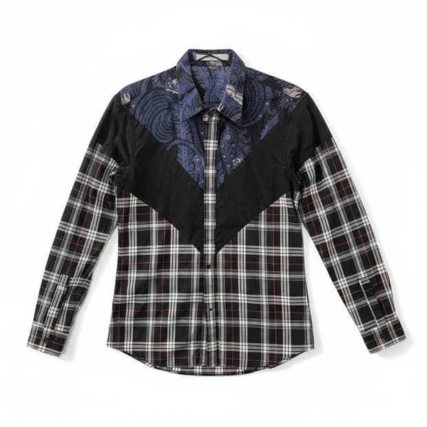 Givenchy 15SS 정품 웨스턴 버튼 다운 셔츠