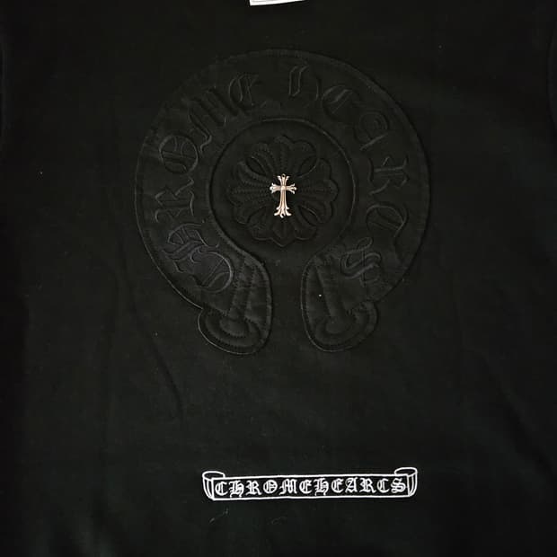 크롬하츠 백로고 롱슬리브 맨투맨