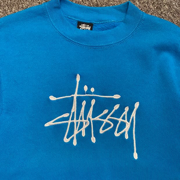🌊00s Stussy crewneck sweatshirts