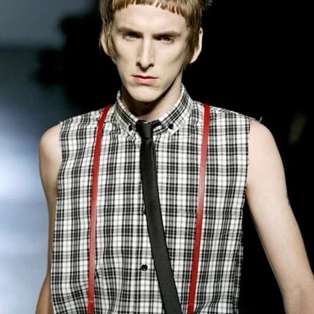 디올옴므 06ss 슬리브리스 셔츠