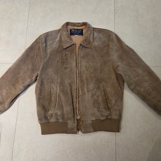 90's 리얼레더 빈티지 스웨이드(L)