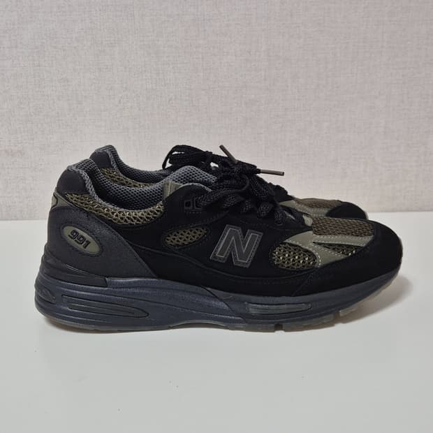 (정품) (280mm) 스톤아일랜드 X 뉴발란스 991 v2 블랙올리브