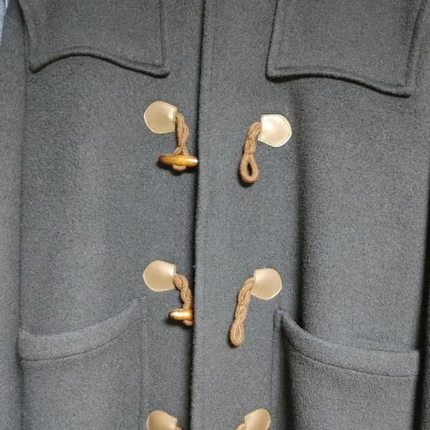 말렌 캐시미어 더플코트 네이비 1size