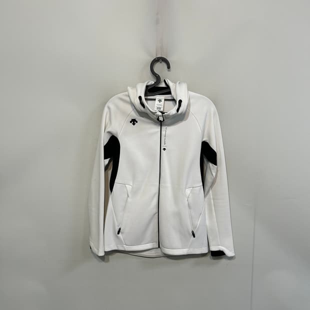 데상트 여성 기모 후드 자켓 90 