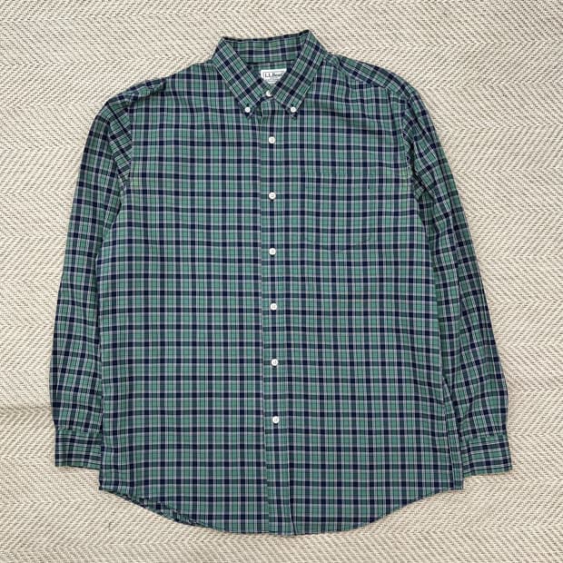 엘엘빈 체크 셔츠 r2743