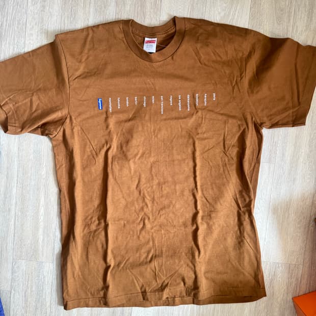 슈프림 티셔츠 L