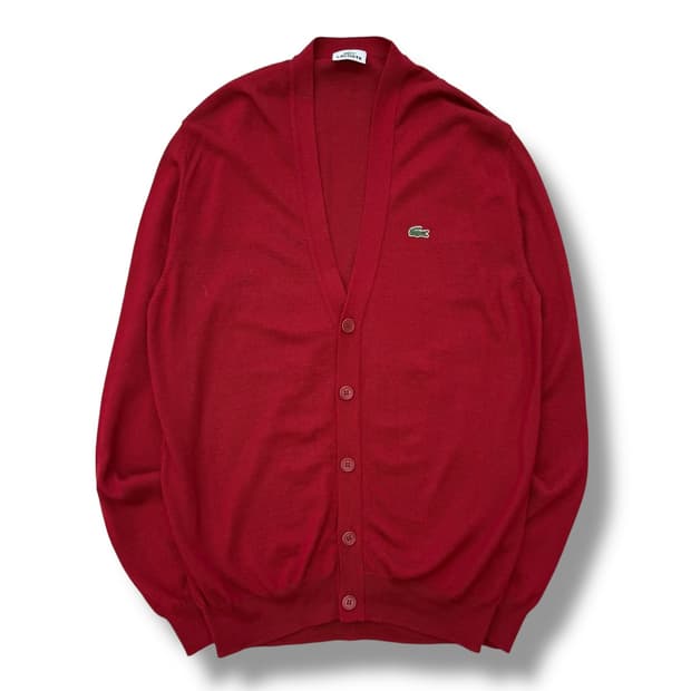 라코스테 울 가디건 r1702
