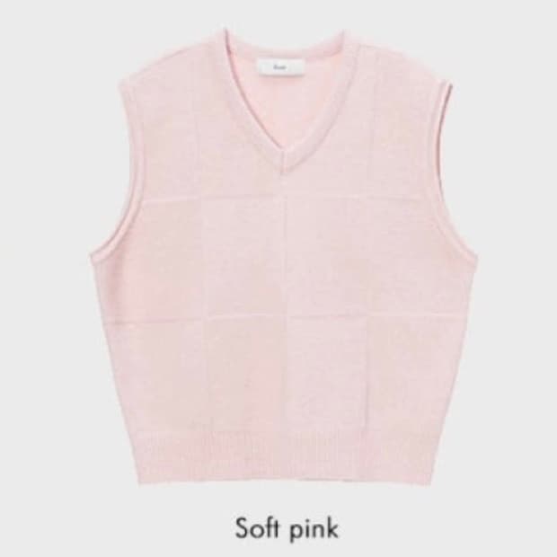 던스트 UNISEX DIVIDE WOOL VEST 울 니트 베스트 소프트