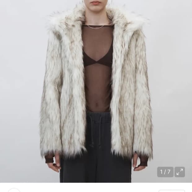 커렌트 믹스 퍼자켓 아이보리 (현재 품절 제품)