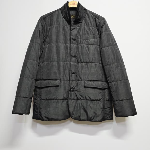 루이까스텔 퀼팅 자켓 그레이체크95