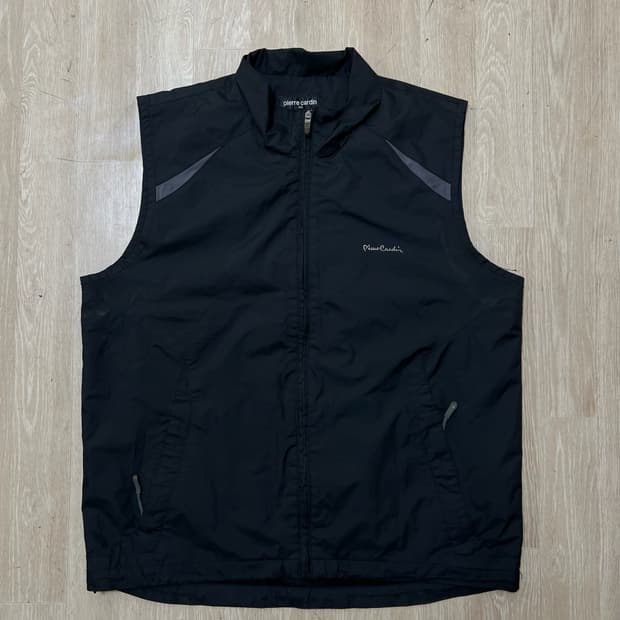피에르가르뎅 로고 바람막이 조끼 L/100 