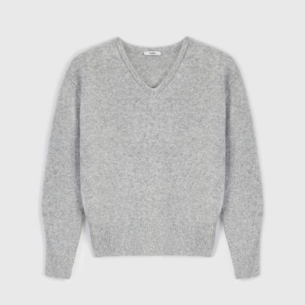 타일레 모헤어 클라우드 브이넥 2