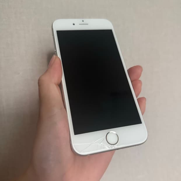아이폰 6s 실버 무음