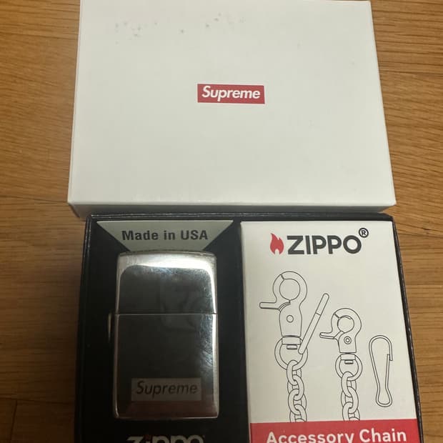 슈프림 지포라이터 체인
