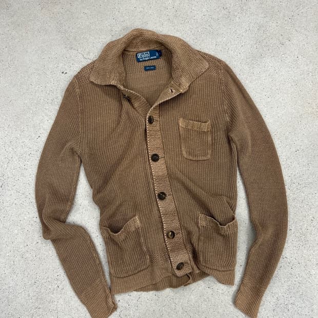 폴로 랄프로렌 밀리터리 린넨 가디건