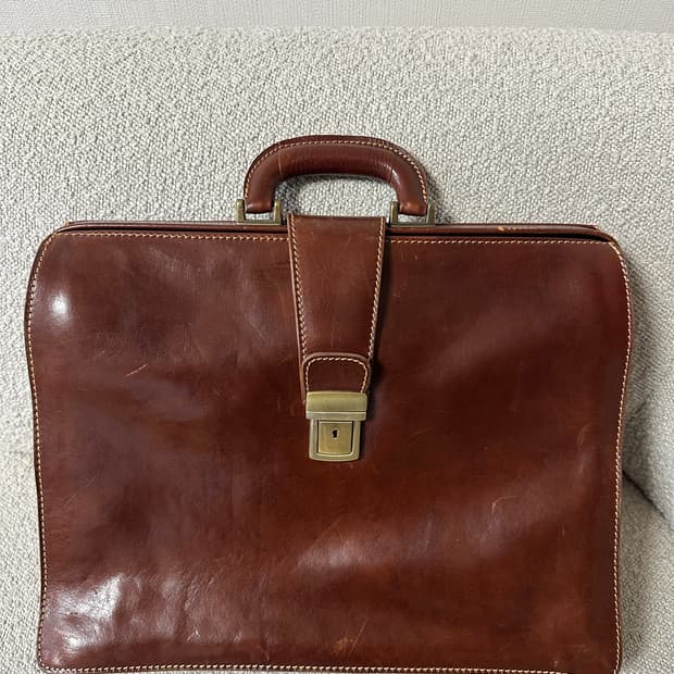 빈티지 가죽 서류가방 팝니다
