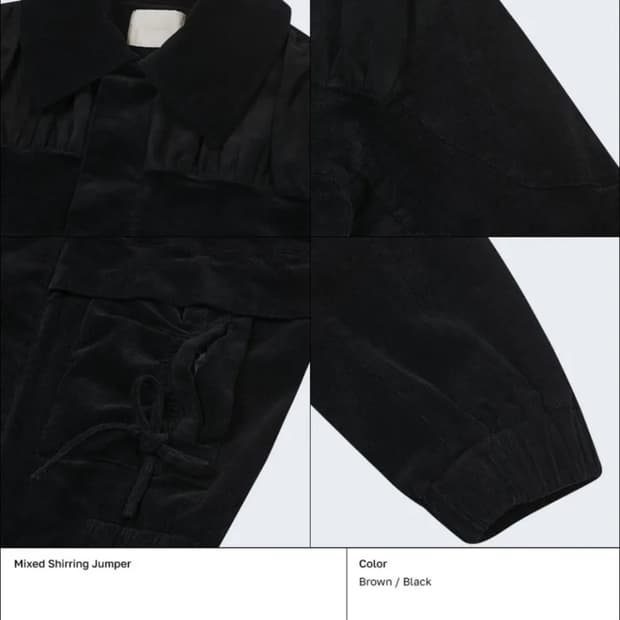 typeservice Mixed Shirring Jumper | 후루츠패밀리