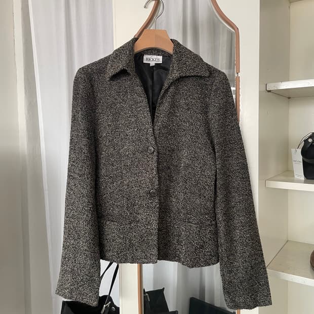 vintage canada boucle jacket