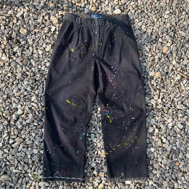 폴로 랄프로렌 빈티지 페이팅 팬츠(실측확인)