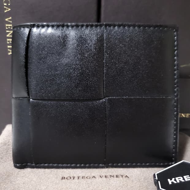 [신형/크림판] 보테가베네타 카세트 반지갑 