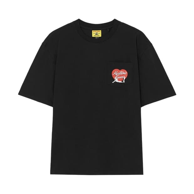 히스테릭글래머 x 게스 콜라보 티셔츠 (새상품/m/103 정도)