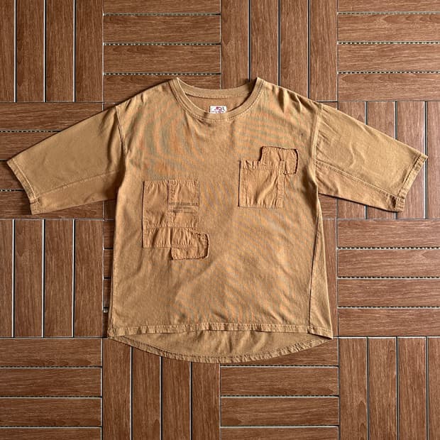 Lime Polpo military cotton work 1/2 tee