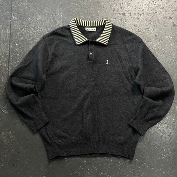 100 먼싱웨어 카라 니트 