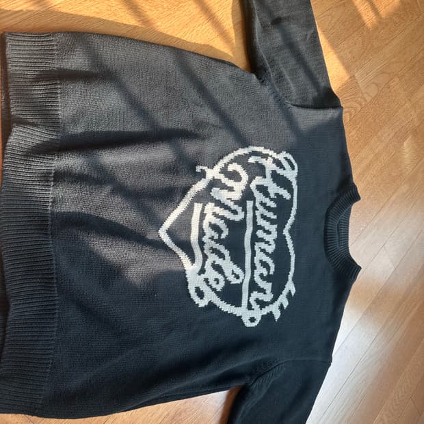 휴먼메이드 로우 게이지 니트