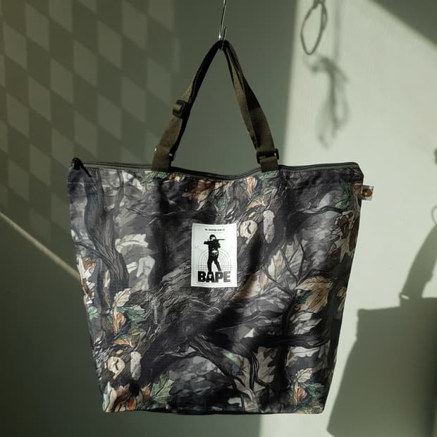 BAPE tote bag
