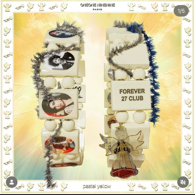 bazo 1199 “Forever 27 Club” 옐로우 할인
