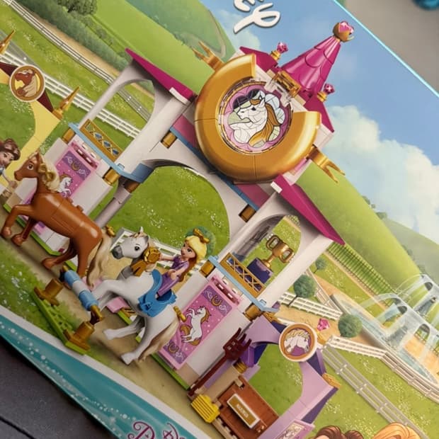 레고 정품 라푼젤의 왕실 말 훈련소