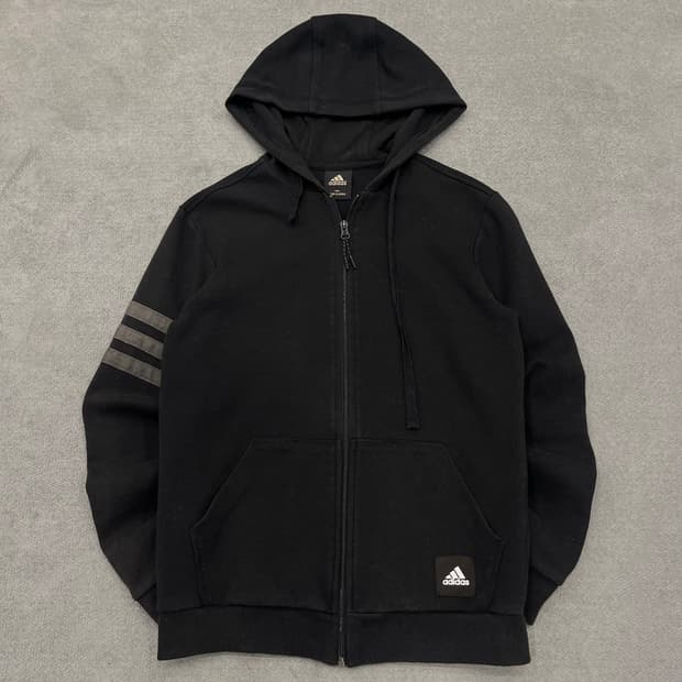 90 아디다스 후드 집업